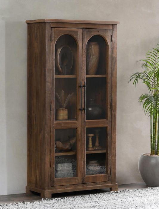 Classic Home - Zion Reclaimed Wood Tall Cabinet - 59026955 - GreatFurnitureDeal