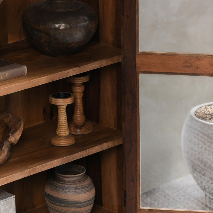 Classic Home - Zion Reclaimed Wood Tall Cabinet - 59026955 - GreatFurnitureDeal