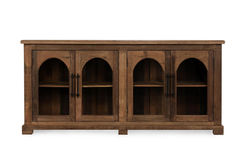 Classic Home - Zion Reclaimed Wood 4Dr Cabinet - 59026957 - GreatFurnitureDeal