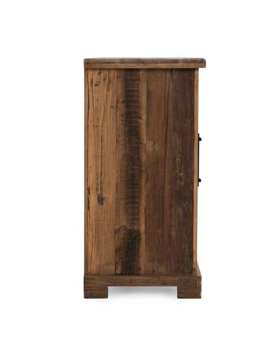 Classic Home - Zion Reclaimed Wood 4Dr Cabinet - 59026957 - GreatFurnitureDeal