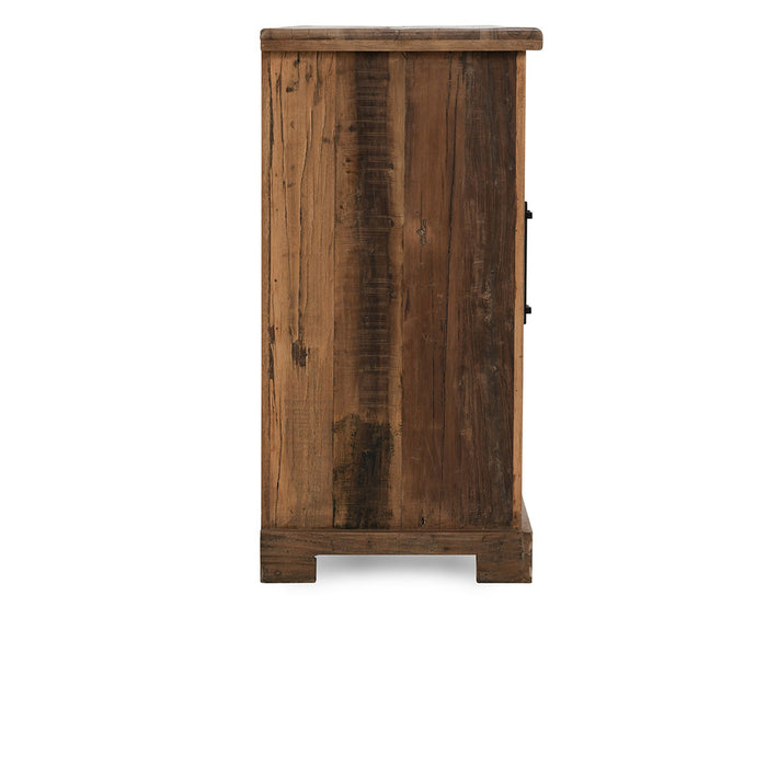 Classic Home Furniture - Zion Reclaimed Wood 4Dr Cabinet Natural - 59026957 - GreatFurnitureDeal