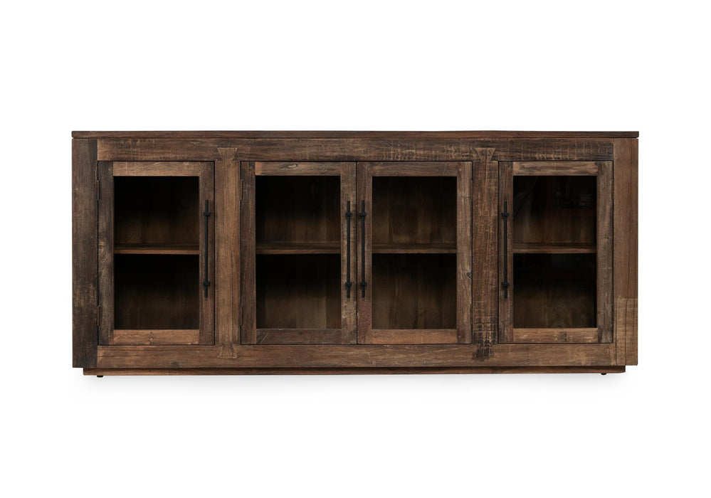 Classic Home - Jett Reclaimed Wood 4Dr Cabinet - 59026961 - GreatFurnitureDeal