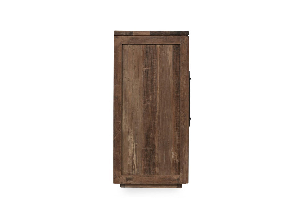 Classic Home - Jett Reclaimed Wood 4Dr Cabinet - 59026961 - GreatFurnitureDeal