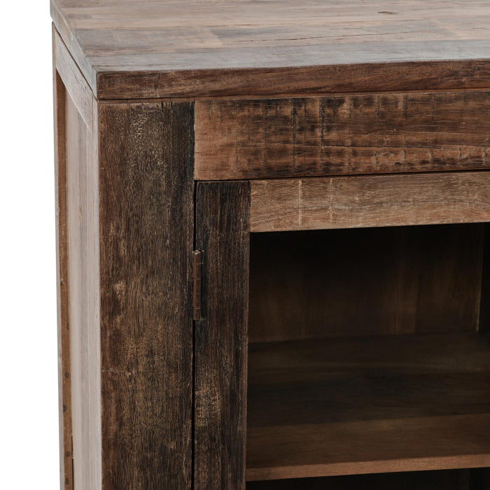 Classic Home - Jett Reclaimed Wood 4Dr Cabinet - 59026961 - GreatFurnitureDeal