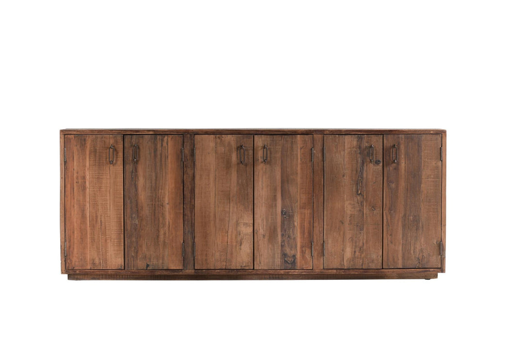 Classic Home - Cleo Reclaimed Wood 6Dr Cabinet - 59026963 - GreatFurnitureDeal