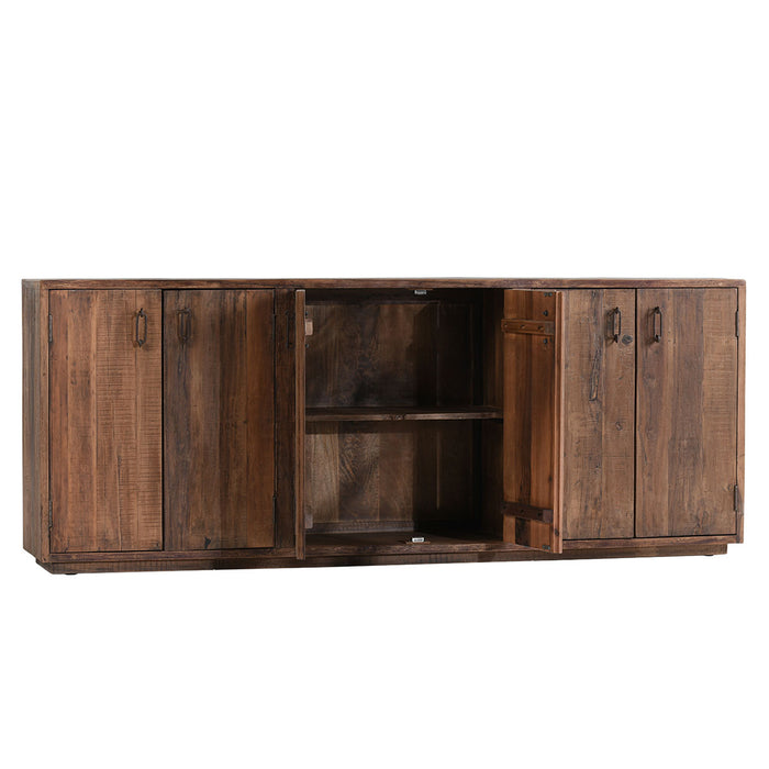 Classic Home Furniture - Cleo Reclaimed Wood 6Dr Buffet Natural - 59026963