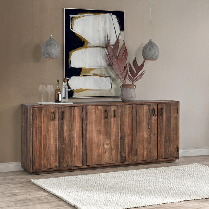 Classic Home - Cleo Reclaimed Wood 6Dr Cabinet - 59026963 - GreatFurnitureDeal