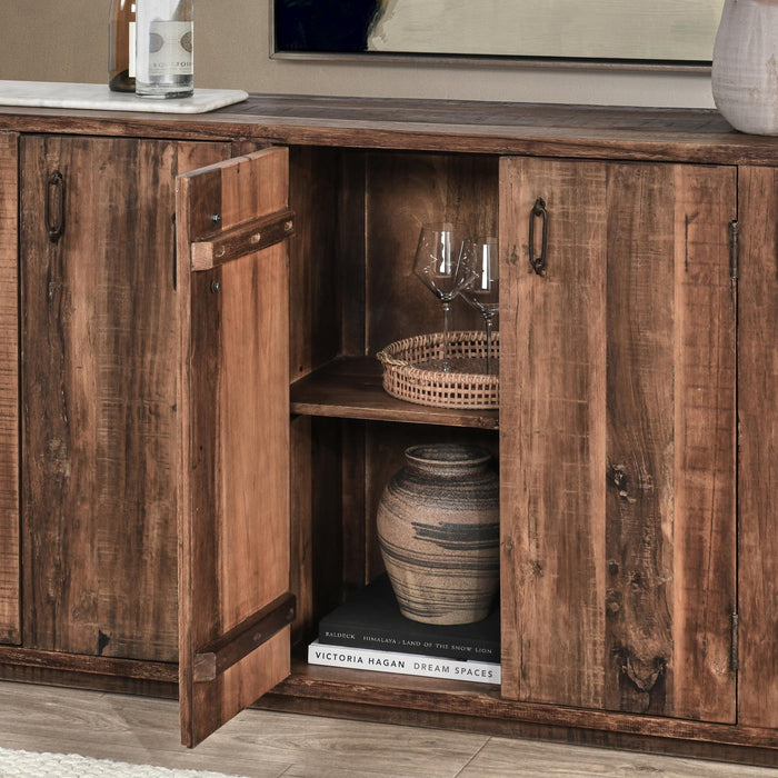 Classic Home - Cleo Reclaimed Wood 6Dr Cabinet - 59026963 - GreatFurnitureDeal