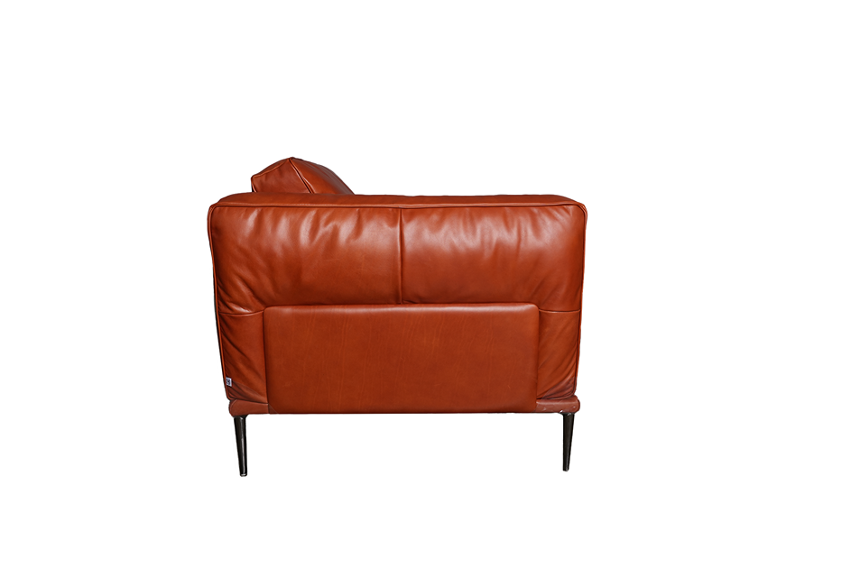 Moroni - Bartz Full Leather Chair in Cognac - 59701C2280 - GreatFurnitureDeal