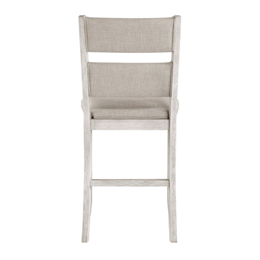 Homelegance - Savile 6 Piece Counter Height Table Set in Brushed Antique White - 5982-36*6 - GreatFurnitureDeal