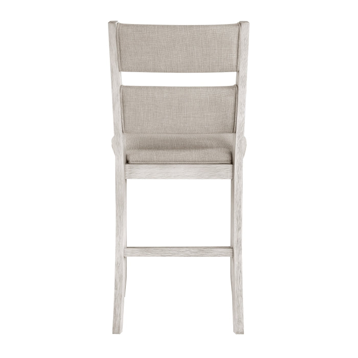 Homelegance - Savile 5 Piece Counter Height Table Set in Brushed Antique White - 5982-36*5 - GreatFurnitureDeal