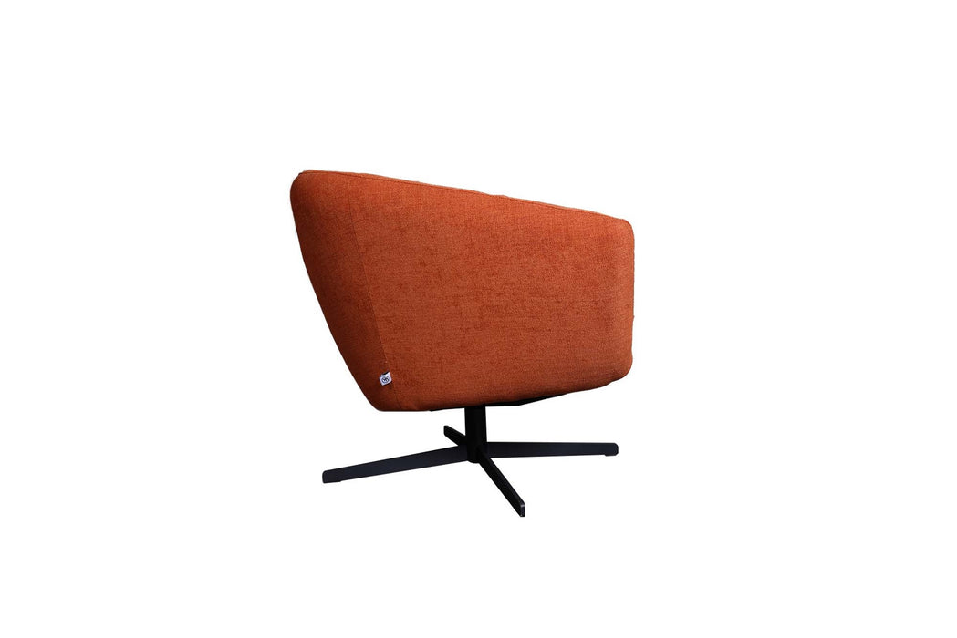 Moroni - Allison Swivel Chair in Orange - 59906MF31226A - GreatFurnitureDeal