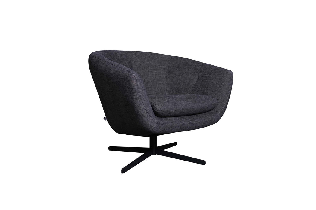 Moroni - Allison Swivel Chair in Dark Grey - 59906MF31249A - GreatFurnitureDeal