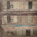 Classic Home - Baltim Reclaimed Wood 3Dwr Print Block Cabinet - 59912175 - GreatFurnitureDeal