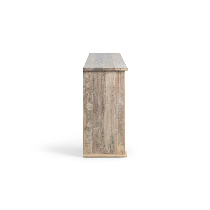 Classic Home - Qena 4 Drawer Console Table in Butterwood Blend - 59971071