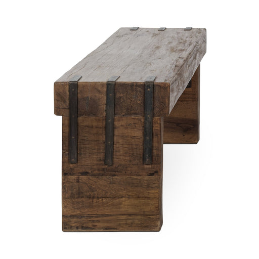 Classic Home - Itsa Reclaimed Wood Bench - 59973011 - GreatFurnitureDeal