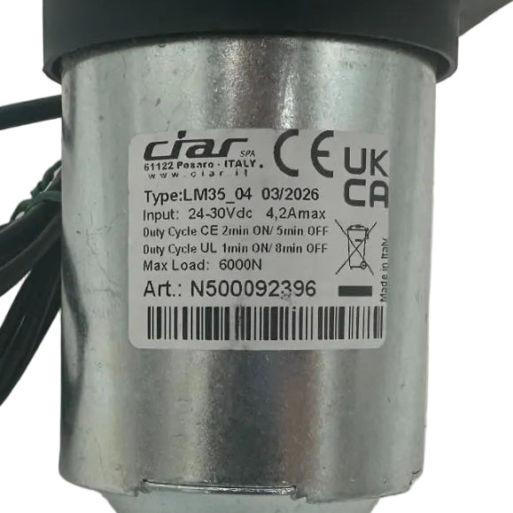 Ciar Linear Actuator Motor for Power Recliners and Lift Chairs - LM35_04 / N500092396 - GreatFurnitureDeal