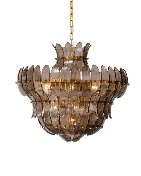 Jamie Young Company - Arcade Chandelier in Taupe - 5ARCA-CHGR - GreatFurnitureDeal