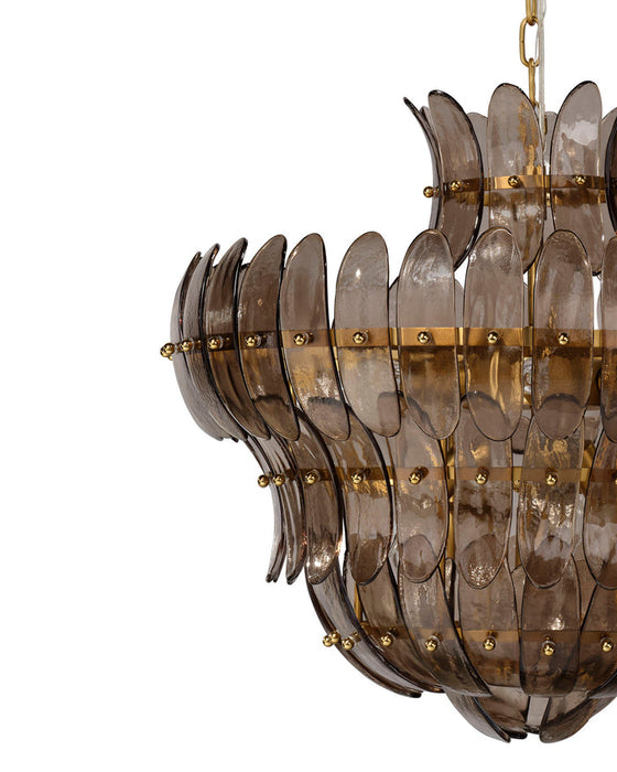 Jamie Young Company - Arcade Chandelier in Taupe - 5ARCA-CHGR - GreatFurnitureDeal