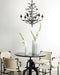 Jamie Young Company - Blooming Iron Chandelier, Black - 5BLOO-BLCK - GreatFurnitureDeal