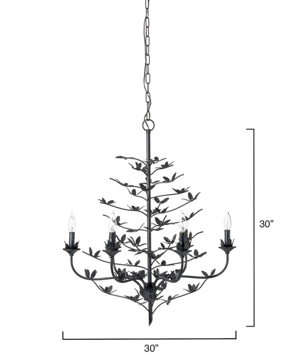 Jamie Young Company - Blooming Chandelier in Black - 5BLOO-BLCK - GreatFurnitureDeal