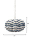 Jamie Young Company - Clamshell Chandelier in Blue - 5CLAM-SMBL - GreatFurnitureDeal