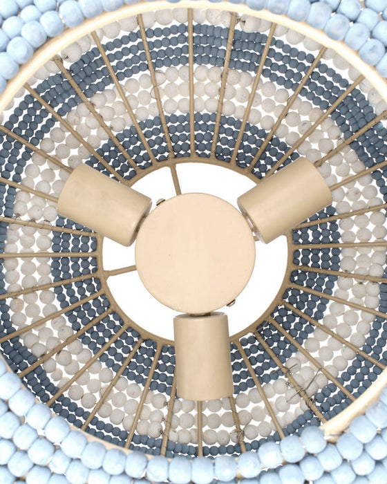 Jamie Young Company - Clamshell Chandelier in Blue - 5CLAM-SMBL - GreatFurnitureDeal