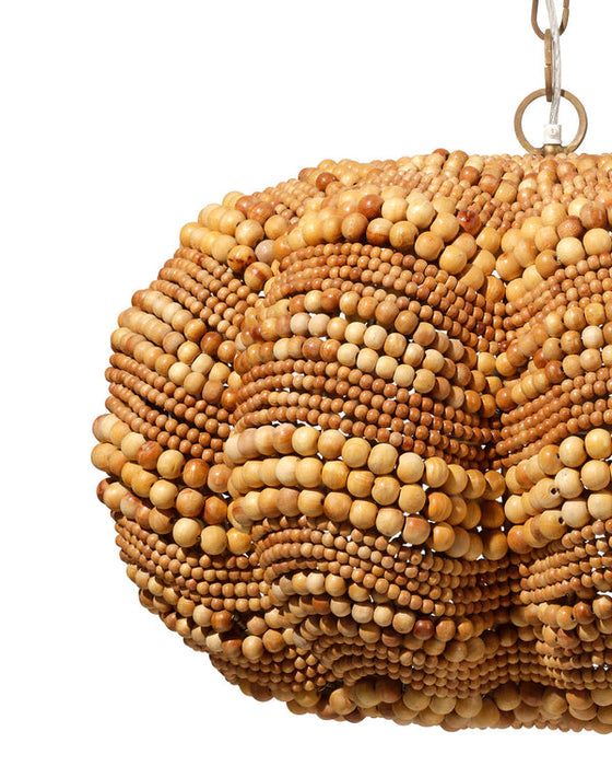 Jamie Young Company - Clamshell Small Chandelier in Natural - 5CLAM-SMNA - GreatFurnitureDeal