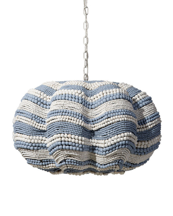 Jamie Young Company - Clamshell Large Chandelier in Blue - 5CLAM-XLBL - GreatFurnitureDeal