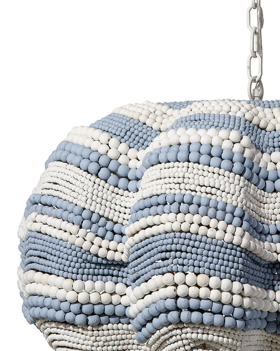 Jamie Young Company - Clamshell Large Chandelier in Blue - 5CLAM-XLBL - GreatFurnitureDeal