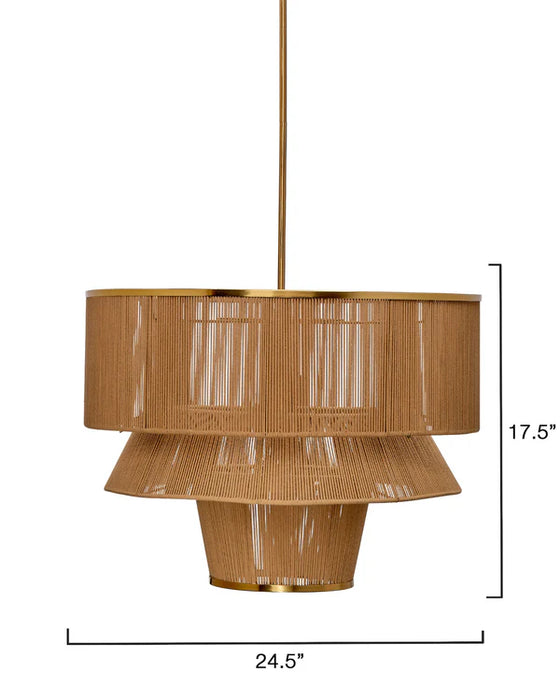 Jamie Young Company - Dimension Chandelier - 5DIME-CHNA - GreatFurnitureDeal