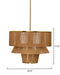 Jamie Young Company - Dimension Chandelier - 5DIME-CHNA - GreatFurnitureDeal