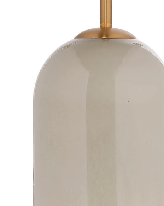 Jamie Young Company - Holt Pendant in Taupe - 5HOLT-PETA - GreatFurnitureDeal