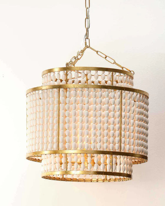 Jamie Young Company - Pacific Beaded Chandelier - 5PACI-CHGO - GreatFurnitureDeal
