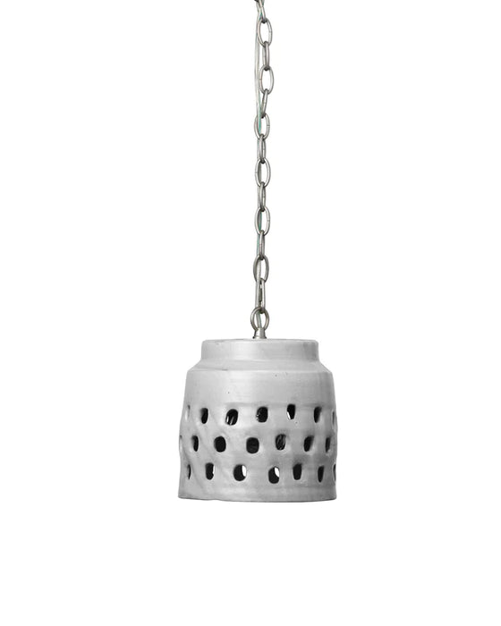 Jamie Young Company - Perforated Pendant - 5PERF-PDGR