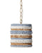 Jamie Young Company - Strand Pendant in Blue - 5STRA-PEBL - GreatFurnitureDeal