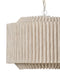 Jamie Young Company - Theory Chandelier in Off-White, Natural - 5THEO-CHNA - GreatFurnitureDeal