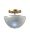 Jamie Young Company - Vapor Bowl Semi-Flush Mount - 5VAPO-BOGR - GreatFurnitureDeal