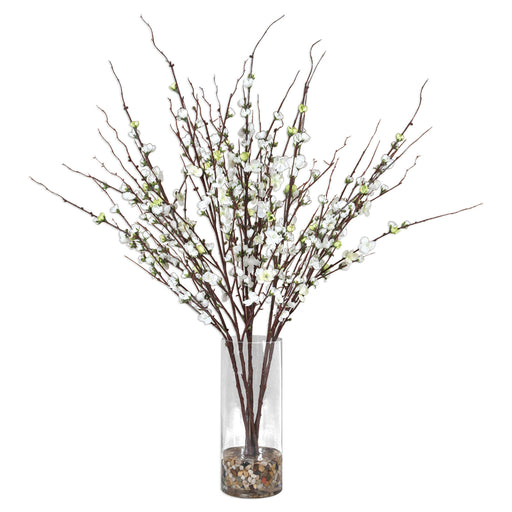 Uttermost - Quince Blossoms Silk Centerpiece - 60128 - GreatFurnitureDeal