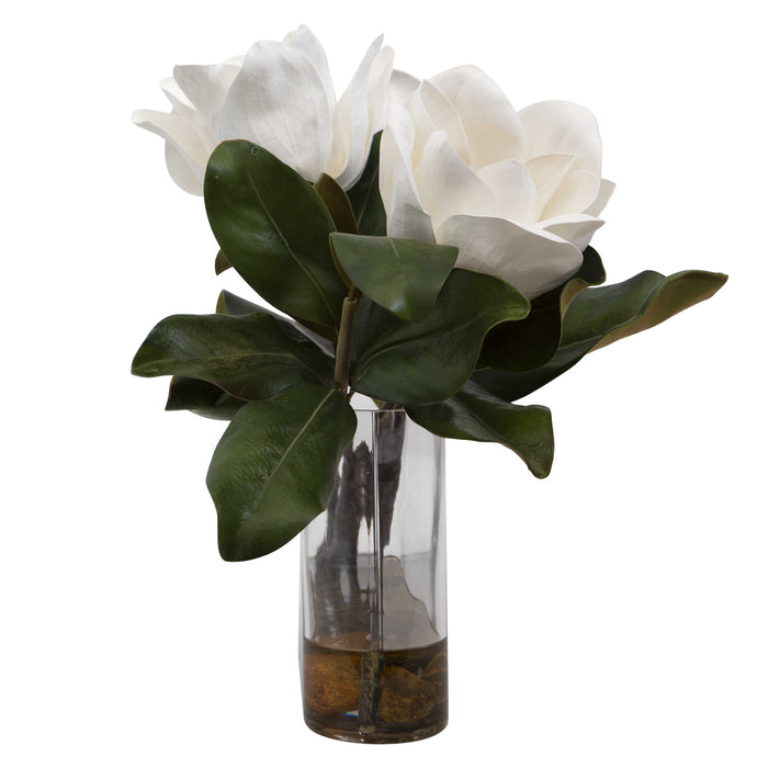 Uttermost - Middleton Magnolia Flower Centerpiece - 60186 - GreatFurnitureDeal