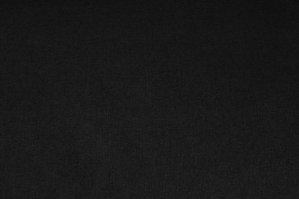 Meridian Furniture - Serene 158" Black Linen Textured Fabric Upholstered Deluxe Comfort 6pc. Sectional - 601Black-Sec6B - GreatFurnitureDeal