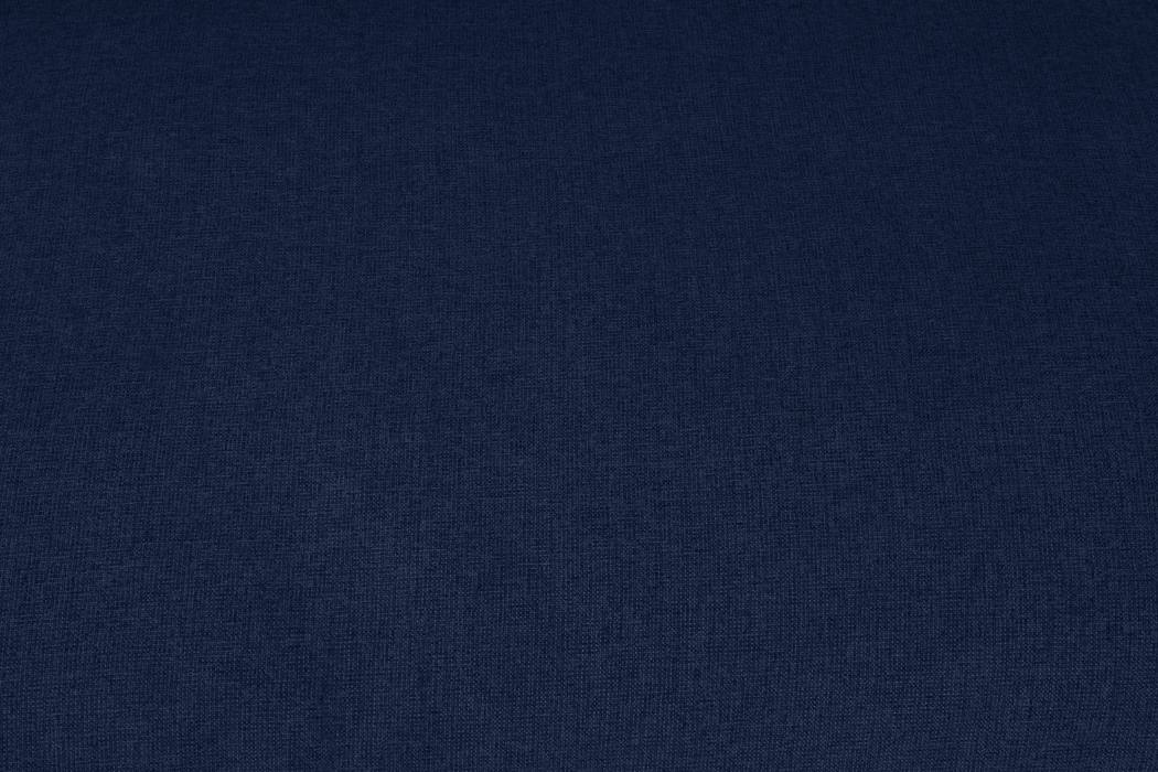 Meridian Furniture - Serene 119" Navy Linen Textured Fabric Upholstered Deluxe Comfort 4pc. Sectional - 601Navy-Sec4A - GreatFurnitureDeal