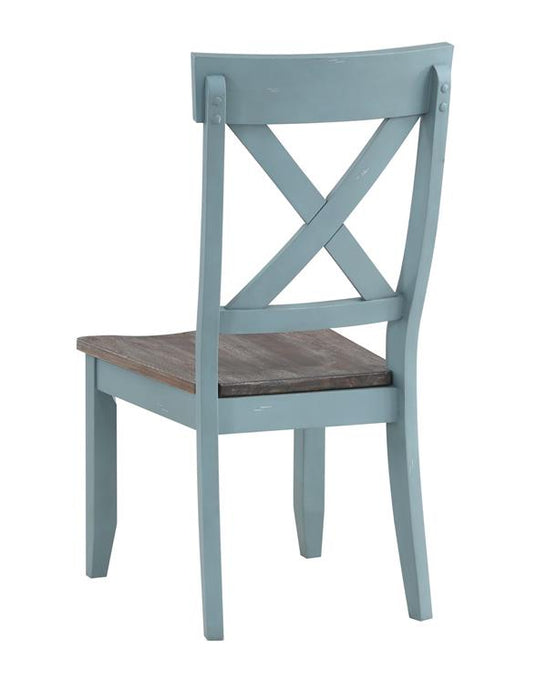 Coast To Coast - Dining Chair in Blue (Set Of 2) - 60200