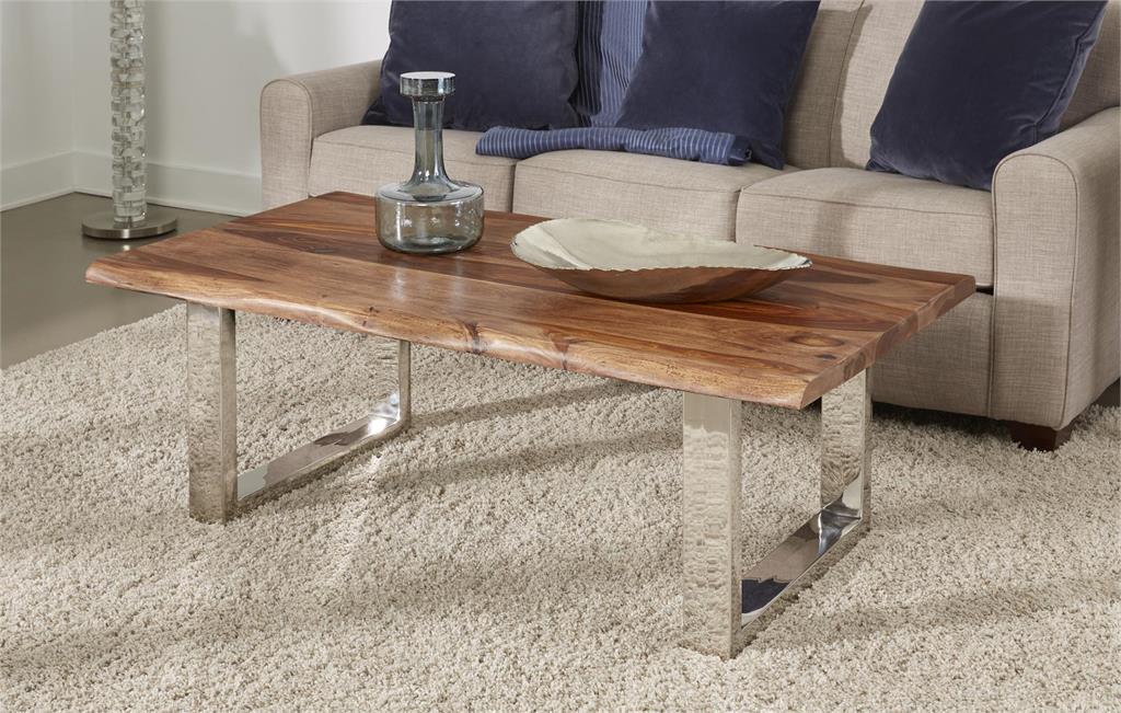Coast To Coast - Brownstone Nut Brown Cocktail Table - 62408 - GreatFurnitureDeal