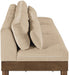 Meridian Furniture - Turin 120" Beige Chenille Fabric Upholstered 3pc. Sofa - 606Beige-S3B - GreatFurnitureDeal
