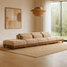 Meridian Furniture - Turin 200" Beige Chenille Fabric Upholstered 5pc. Sofa - 606Beige-S5A - GreatFurnitureDeal