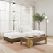 Meridian Furniture - Turin 120" Cream Chenille Fabric Upholstered 3pc. Sofa - 606Cream-S3C - GreatFurnitureDeal