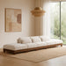 Meridian Furniture - Turin 200" Cream Chenille Fabric Upholstered 5pc. Sofa - 606Cream-S5A - GreatFurnitureDeal