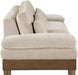 Meridian Furniture - Turin 95.5" Taupe Chenille Fabric Upholstered 2pc. Sofa - 606Taupe-S2A - GreatFurnitureDeal