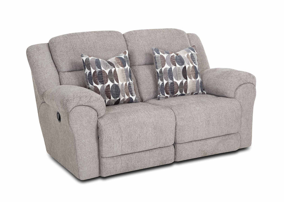 Franklin Furniture - 607 Keaton Rocking/Reclining Loveseat in Contend Pepper - 60723-PEPPER - GreatFurnitureDeal